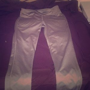 Gray sweat tights 😂